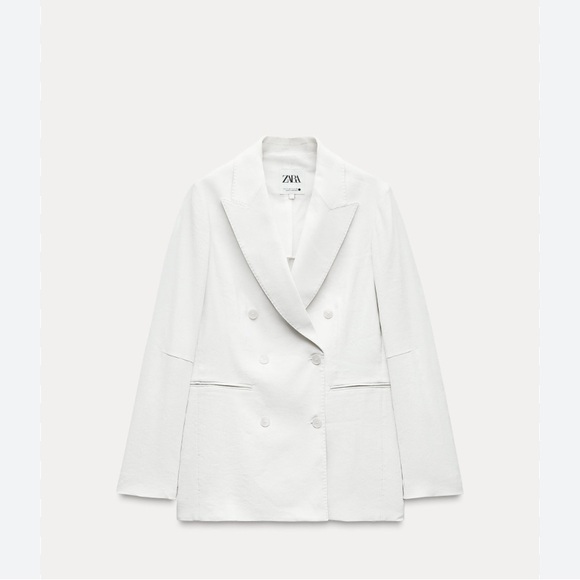 Double breasted button blazer ZW collection. Size XL - Picture 7 of 7